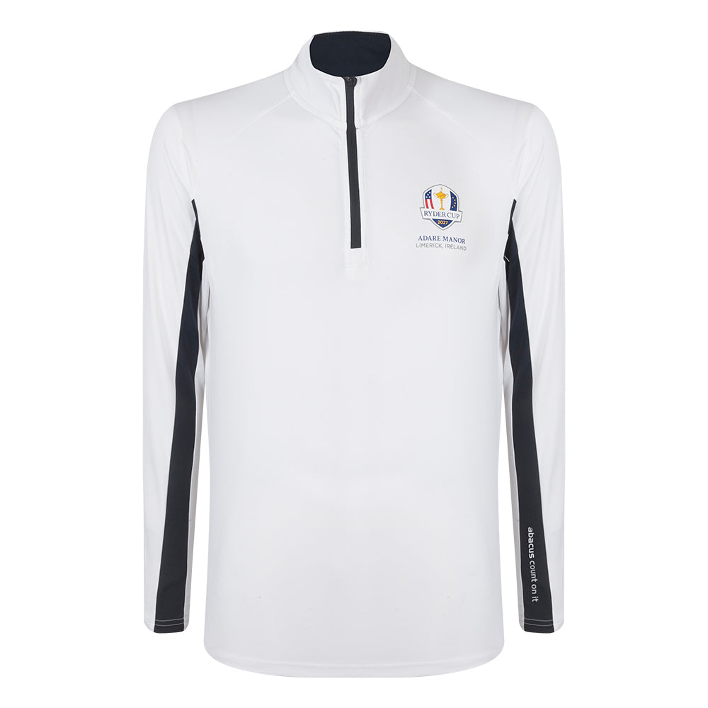2027 Ryder Cup Abacus Men's Aloha Longsleeve White Top