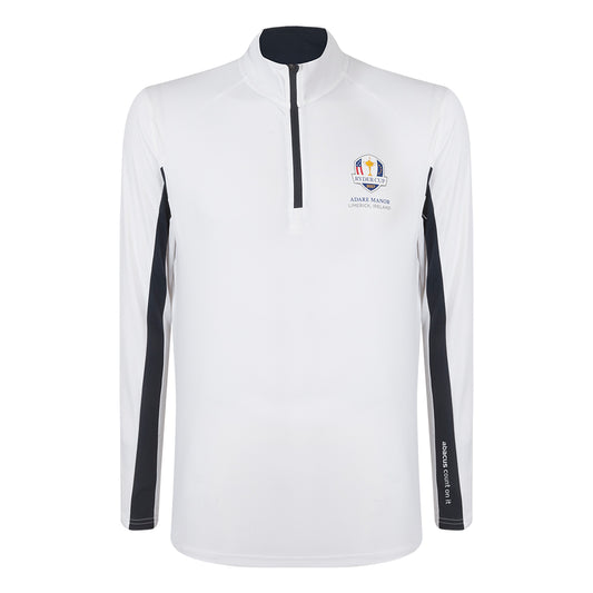 2027 Ryder Cup Abacus Men's Aloha Longsleeve White Top