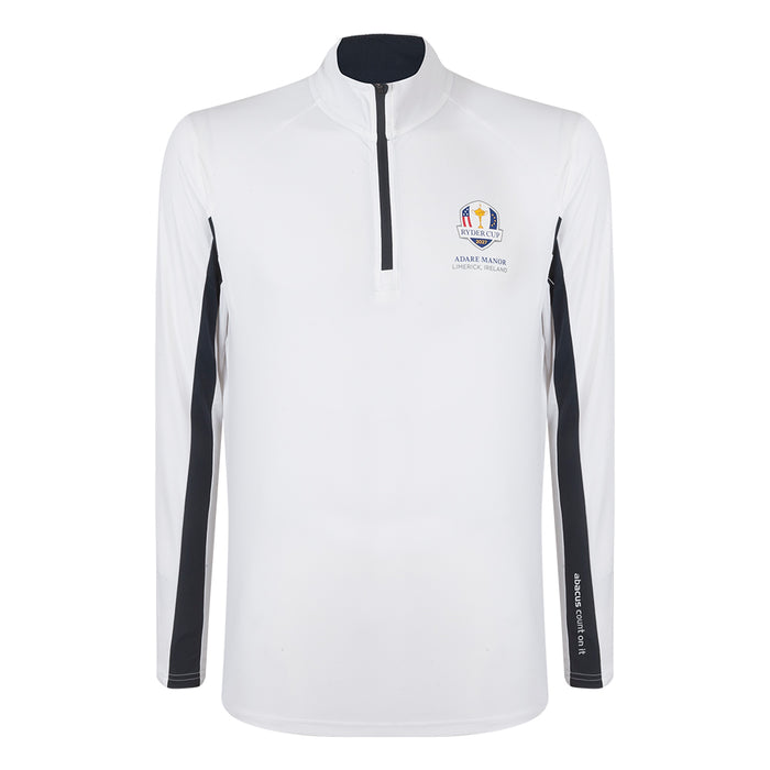 2027 Ryder Cup Abacus Men's Aloha Longsleeve White Top