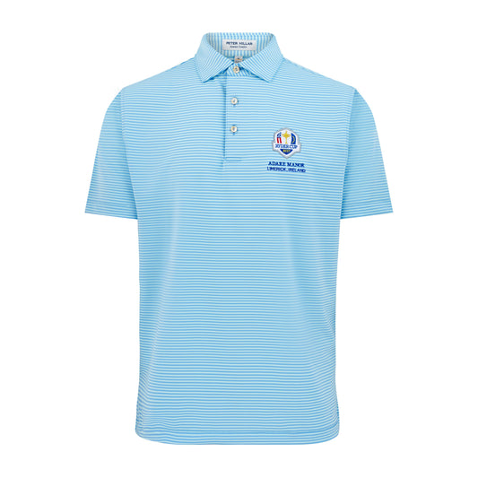 2027 Ryder Cup Peter Millar Men's Stripe Polo Shirt