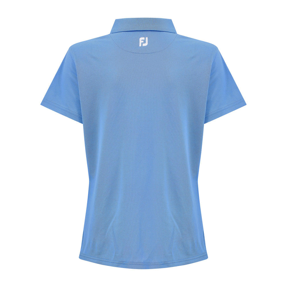 2023 Ryder Cup FootJoy Women&#39;s Light Blue Polo Shirt - Back