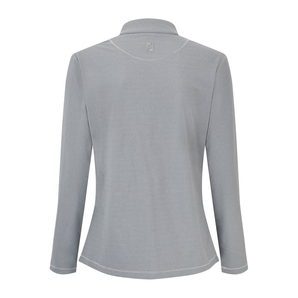 2023 Ryder Cup FootJoy Women&#39;s Heather Grey Full Zip Mid Layer - Back