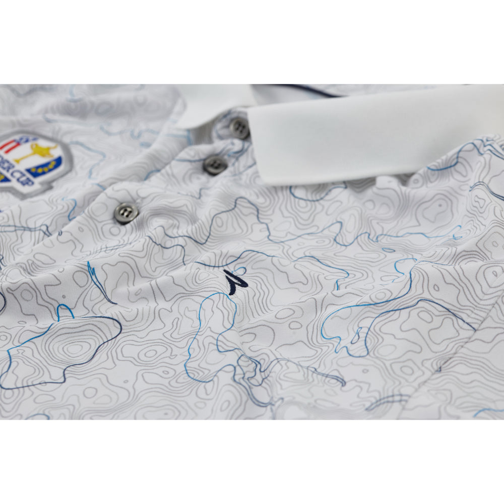 2023 Ryder Cup Chervò Men&#39;s White Polo