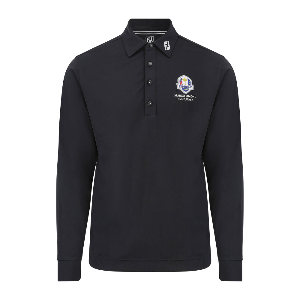 2023 Ryder Cup FootJoy Men&#39;s Long Sleeve Thermolite Polo