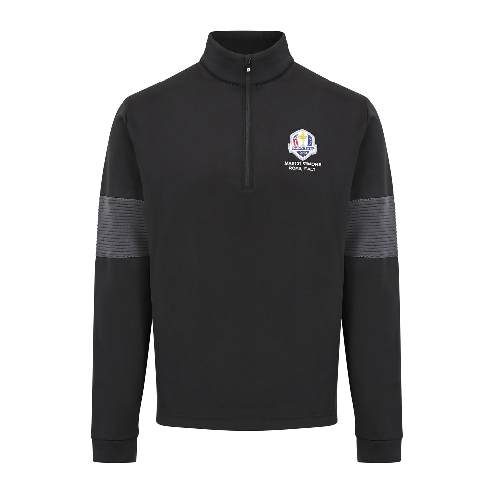 2023 Ryder Cup FootJoy Men's Chill-Out 1/4 Zip Mid Layer Front