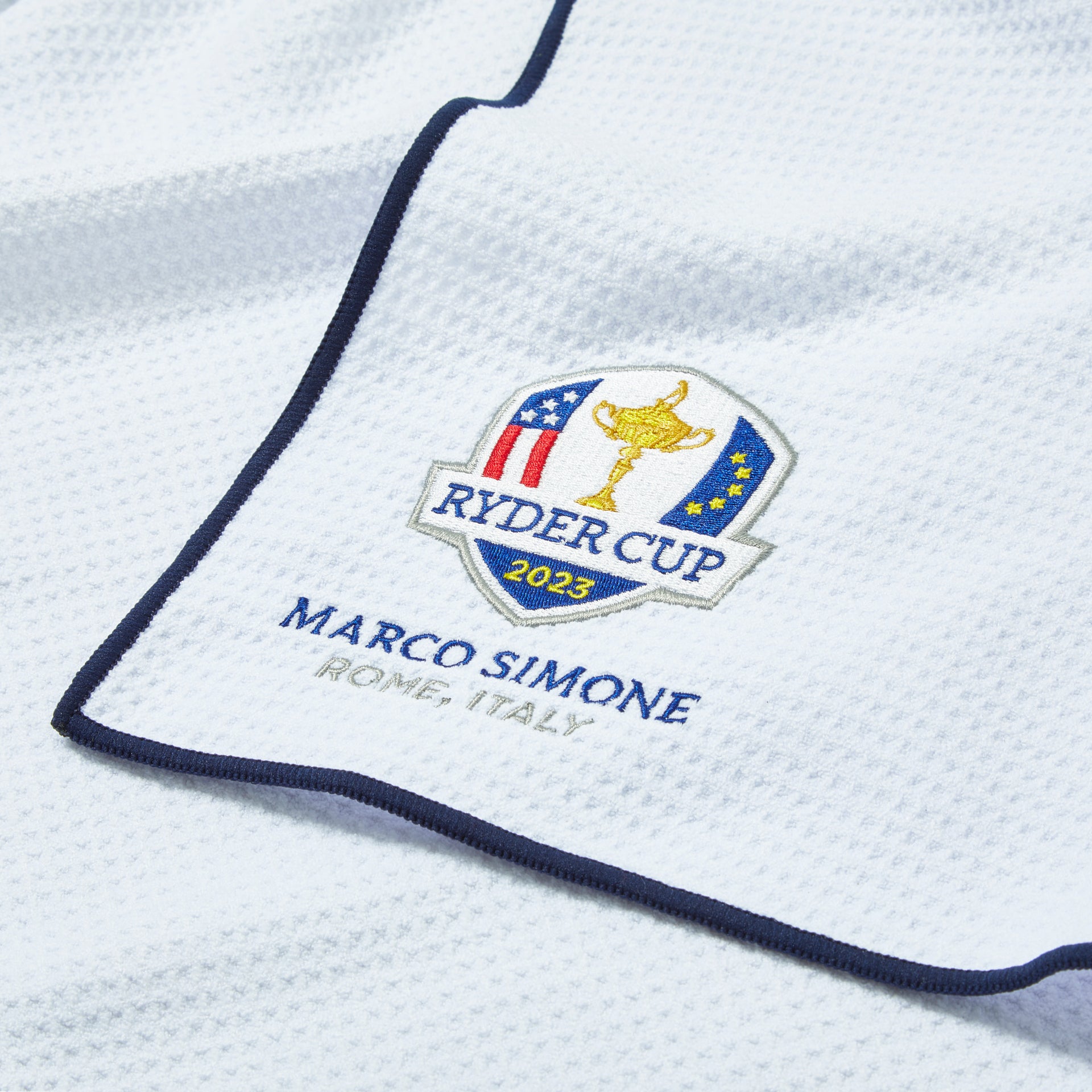 2023 RYDER CUP WHITE TOWEL - GOLF MARCO SIMONE