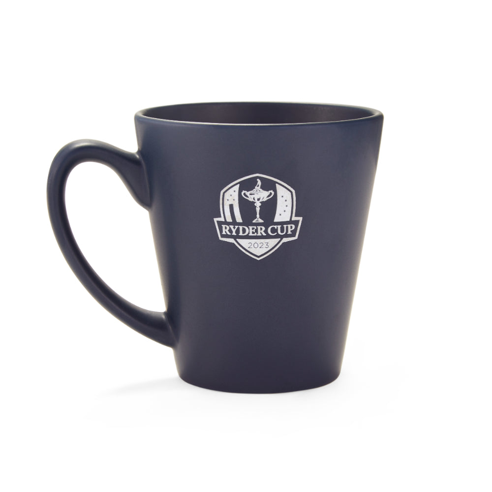 Official 2023 Ryder Cup Navy Stone Mug - Front