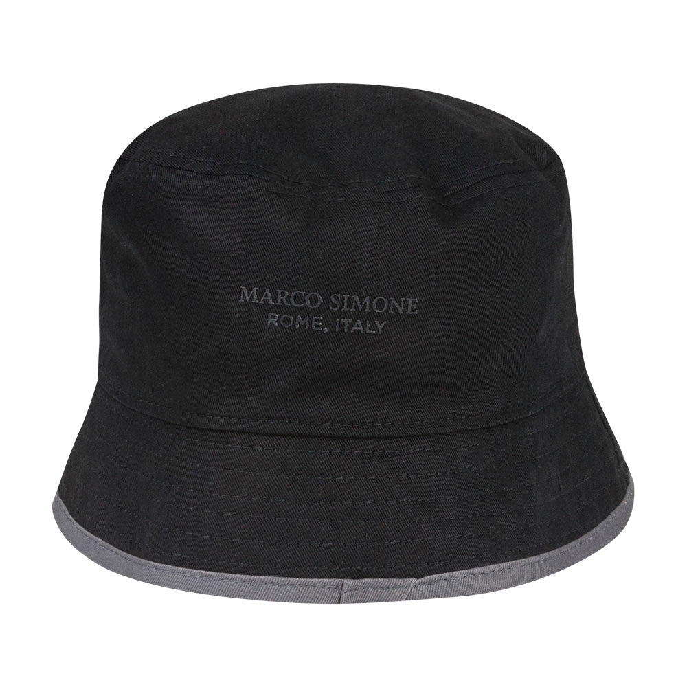 2023 Ryder Cup Tonal Range Black Bucket Hat - Front