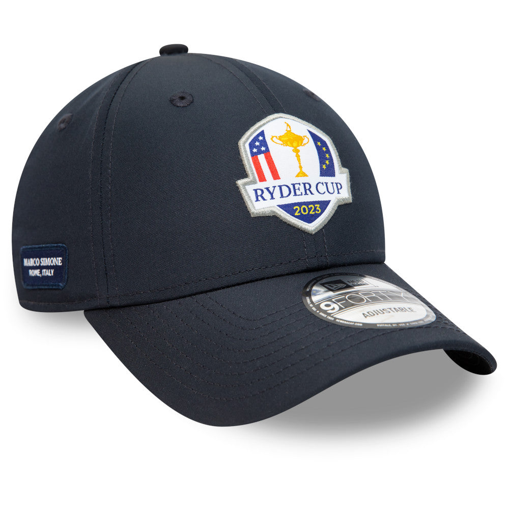 2023 Ryder Cup New Era 9FORTY Cap - Navy Front Right