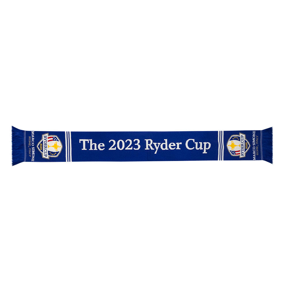 2023 Ryder Cup Scarf - Royal Blue - Front Flat