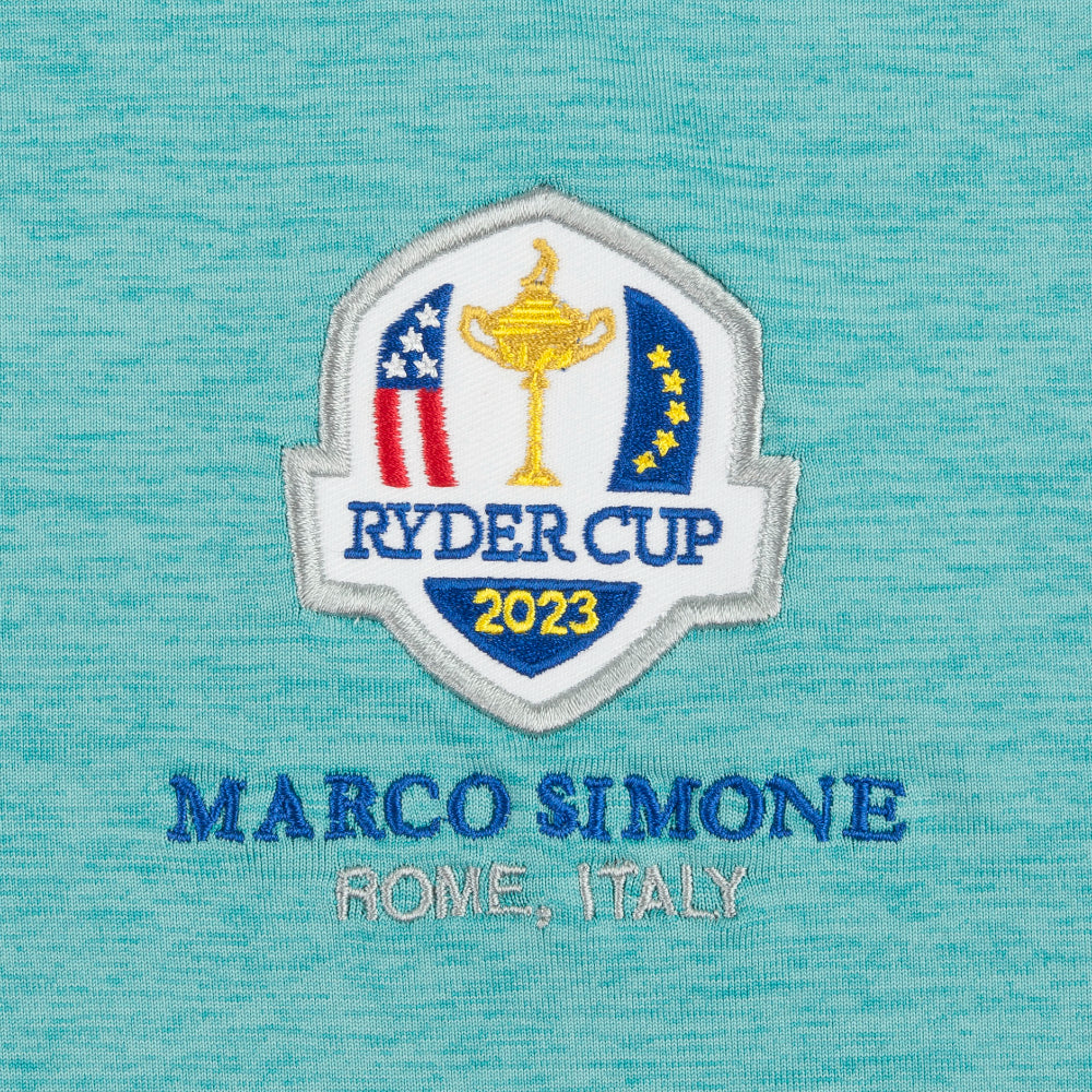 2023 Ryder Cup Men&#39;s Marl 1/4 Zip Mid Layer - Green