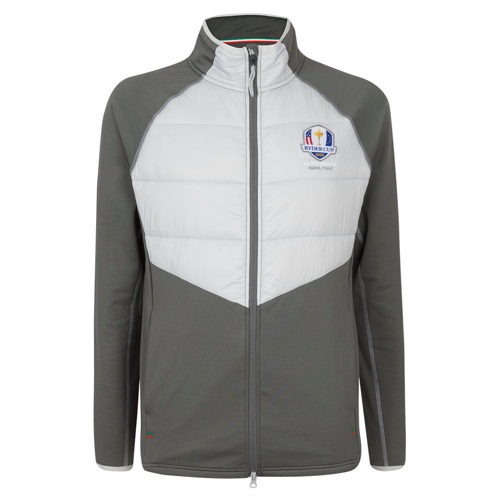 2023 Ryder Cup Rome Collection Men&#39;s Hybrid Jacket - Grey
