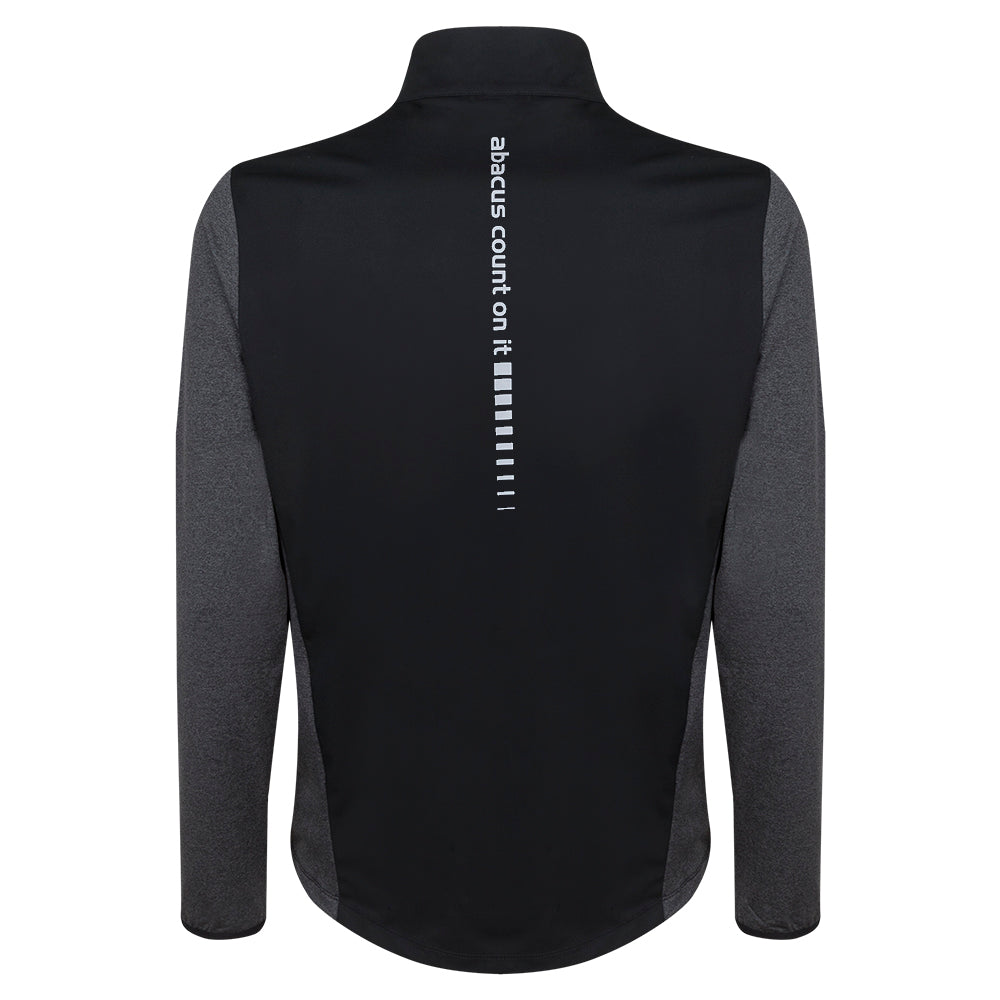 2023 Ryder Cup Abacus Men's Dornoch Softshell Hybrid Jacket - Black/Grey - Front