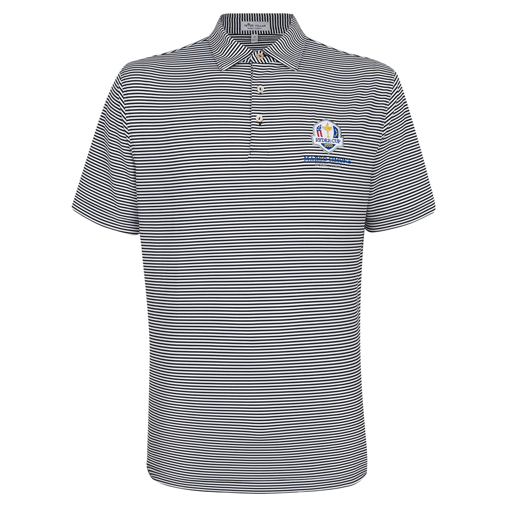 Peter Millar Golf Shirt - Miles Polo - Marina Blue SS23