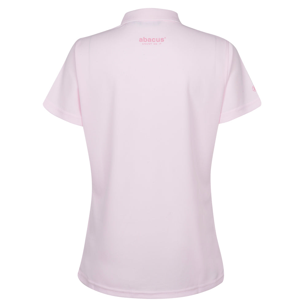 2023 Ryder Cup Abacus Women's Cray Polo Shirt - Light Pink Front