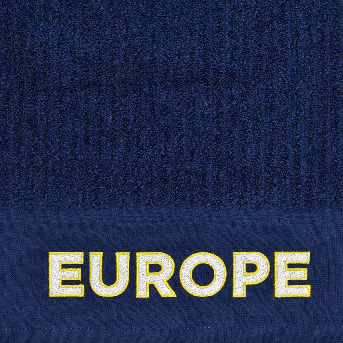 2023 Ryder Cup PRG Team Europe Retro Caddy Towel - Close-up